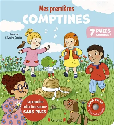 Mes premières comptines : 7 puces sonores !