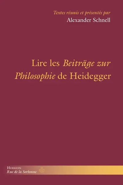 Lire les Beiträge zur Philosophie de Heidegger
