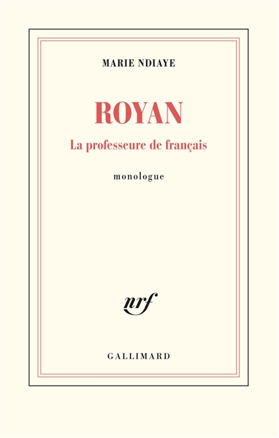 Royan : la professeure de français : monologue