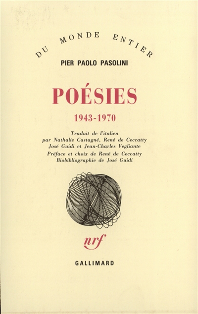 Poésies : 1943-1970