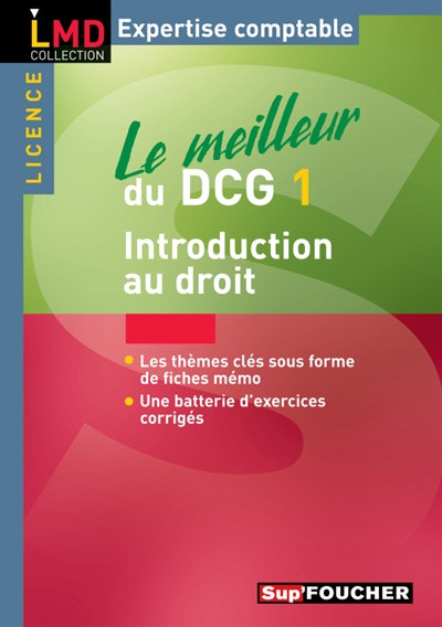 Le meilleur du DCG 1 : introduction au droit : licence