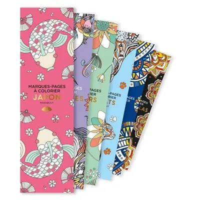 Japon : marques-pages à colorier