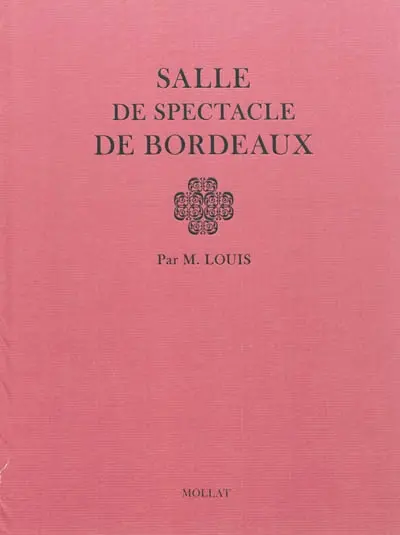 Salle de spectacle de Bordeaux