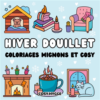 Hiver douillet : Coloriages...