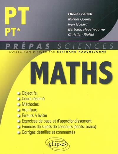 Mathématiques PT-PT*