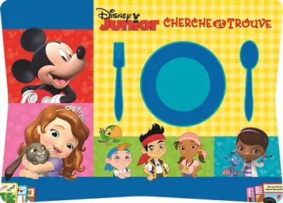 Disney junior : cherche et trouve : 76 sets de table détachables