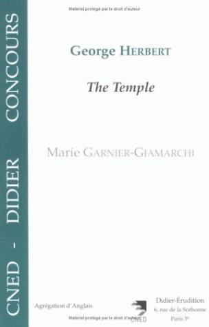 George Herbert : The Temple