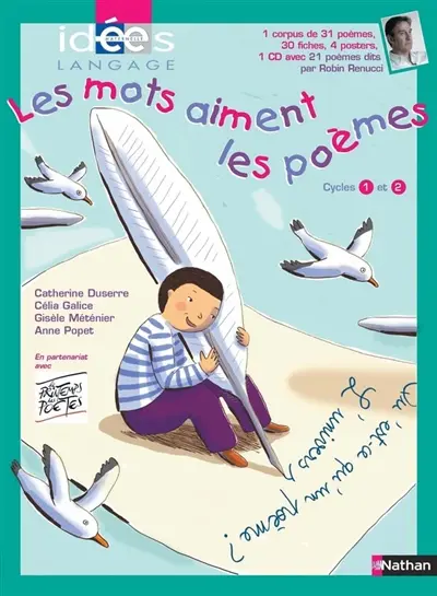 Les mots aiment les poèmes : cycles 1 et 2