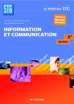 Information et communication, gestion 1re