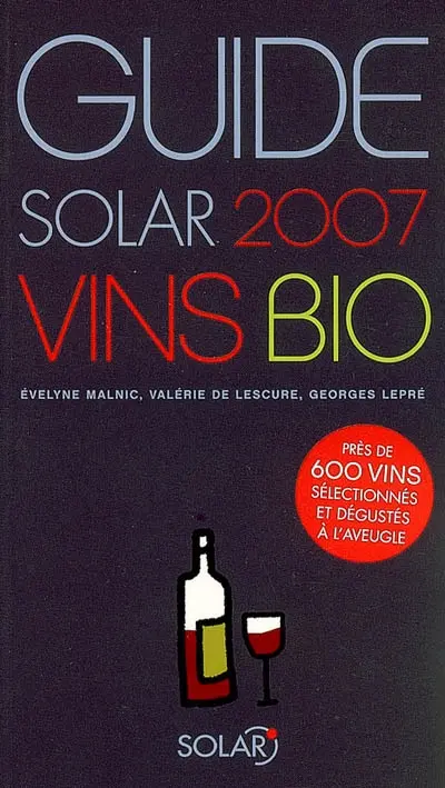 Guide Solar des vins bio 2007