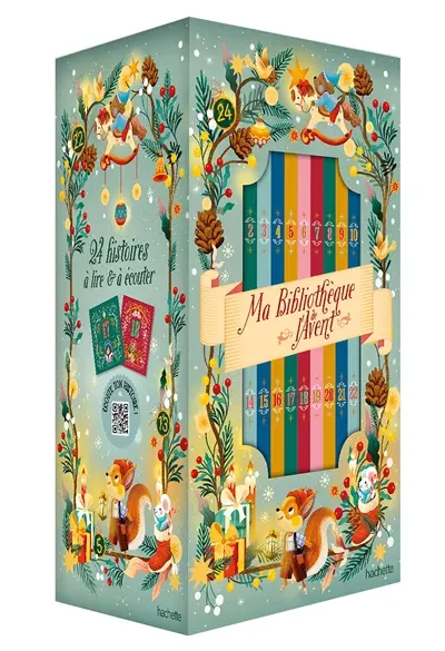 Ma bibliothèque de l'Avent : 24 histoires pour attendre Noël