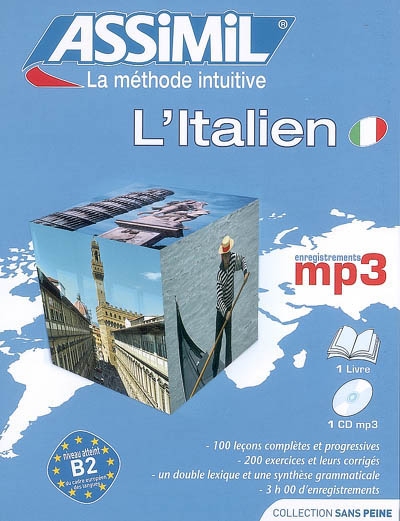 L'italien : niveau atteint B2 du cadre européen des langues : enregistrements MP3