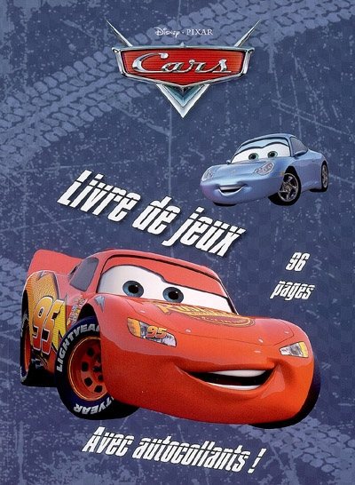 Cars : livre des jeux