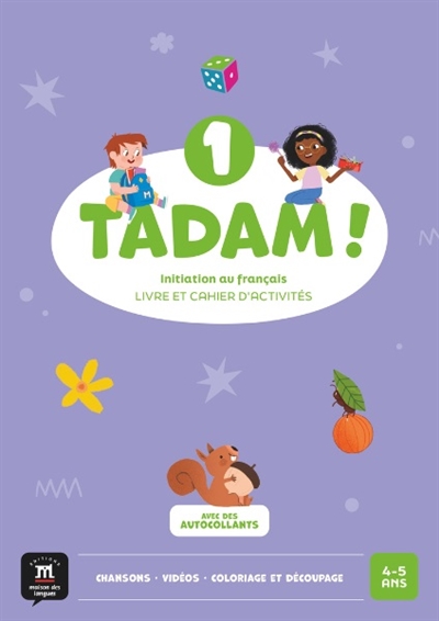 Tadam ! 1, 4-5 ans :...