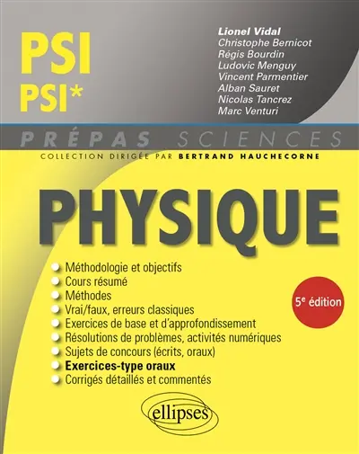 Physique PSI, PSI*
