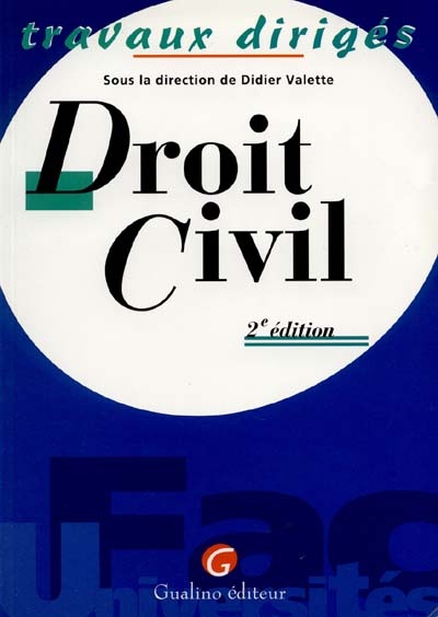 Droit civil : travaux dirigés