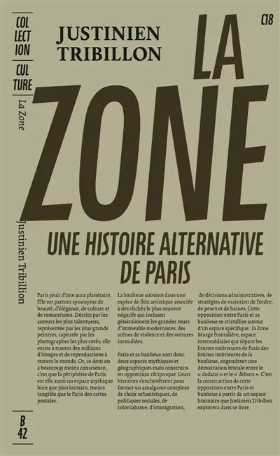 La zone : une histoire alternative de Paris
