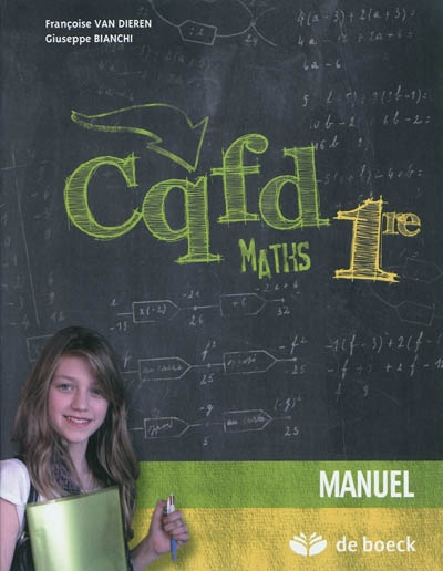 CQFD maths 1re : manuel