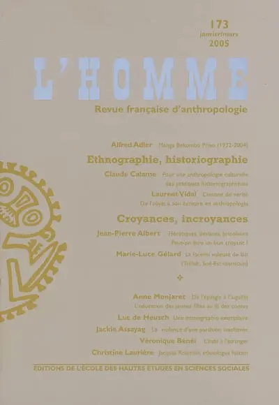 Homme (L'), n° 173