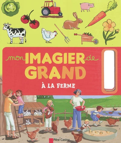 Mon imagier de grand à la ferme