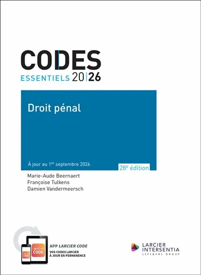 Droit pénal 2026