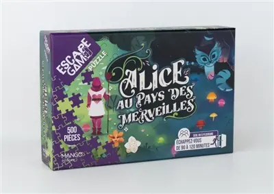 Escape game puzzle : Alice au pays des merveilles