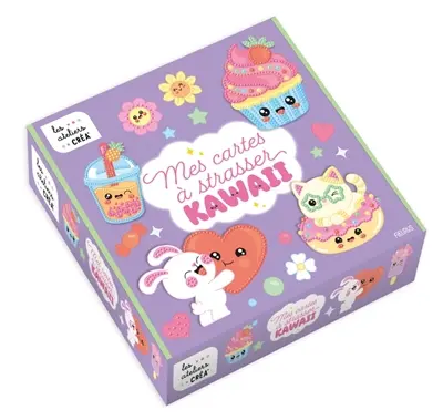 Mes cartes à strasser kawaii Mes cartes à strasser kawaii