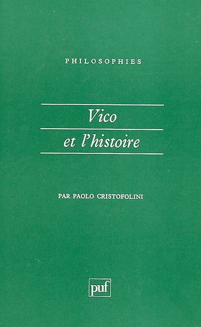 Vico et l'histoire