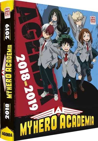 My hero academia : agenda 2018-2019