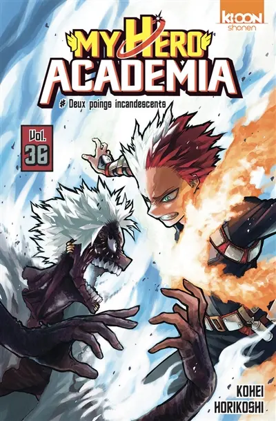 My hero academia. Vol. 36. Deux poings incandescents