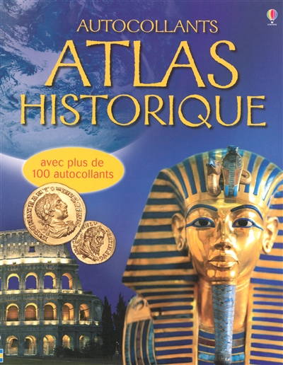 Atlas historique avec autocollants