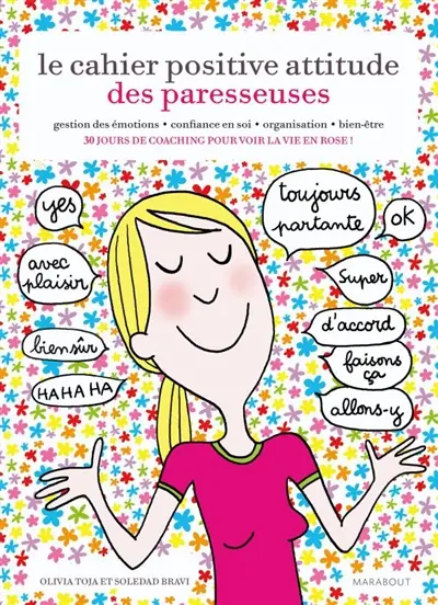 Le cahier positive attitude des paresseuses