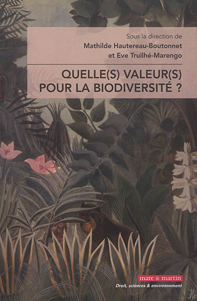 Quelle(s) valeur(s) de la biodiversité ?