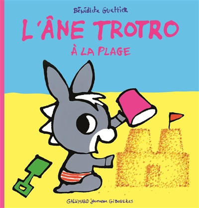 L'âne Trotro à la plage