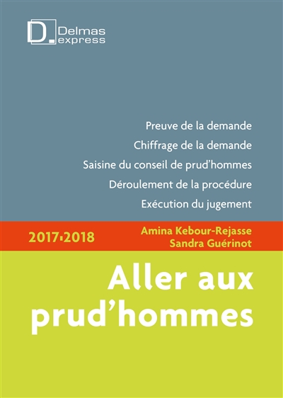 Aller aux prud'hommes : 2017-2018