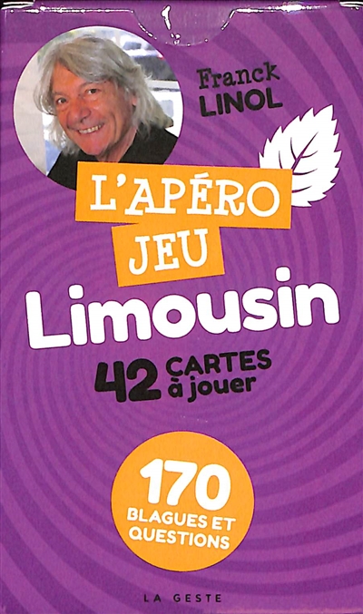 L'apéro jeu, Limousin : 42 cartes à jouer, 170 blagues et questions