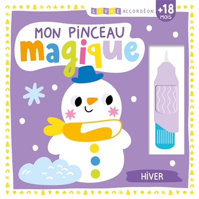 mon pinceau magique : hiver