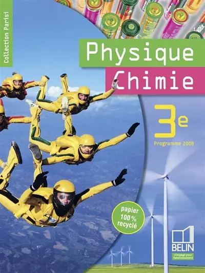 Physique chimie 3e : programme 2008