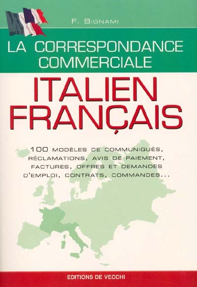 La correspondance commerciale italien-français