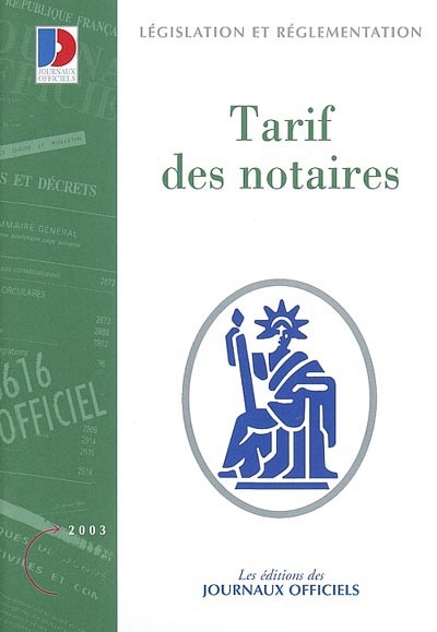 Tarif des notaires
