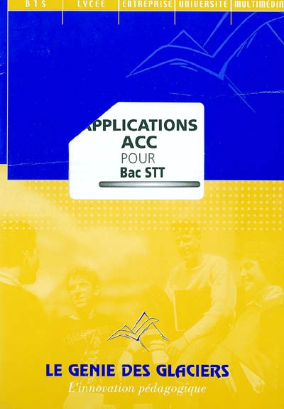 Applications ACC pour bac STT : pochette de l'élève