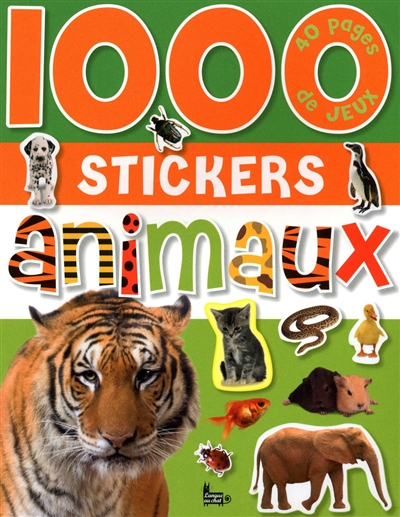 1.000 stickers animaux