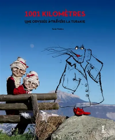 1.001 kilomètres, une odyssée à travers la Turakie : le road trip d'Otak Udang (littéralement cervelle de crevette), journal de voyage d'une crevette à la recherche de sa mer partie à la montagne : roman fotografik