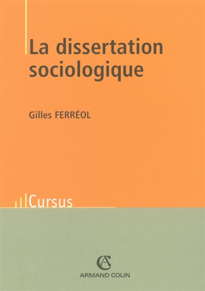 La dissertation sociologique