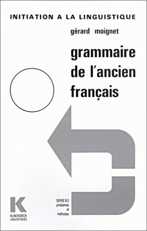 Grammaire de l'ancien français