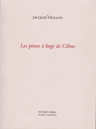 Les pinces à linge de Céline