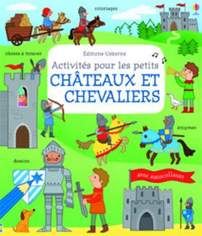 Châteaux et chevaliers : activités pour les petits