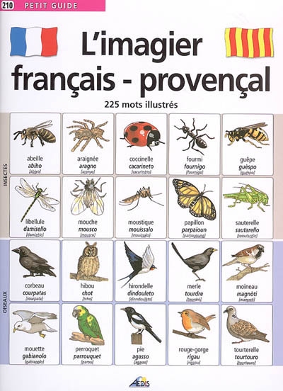 L'imagier français-provençal : 225 mots illustrés