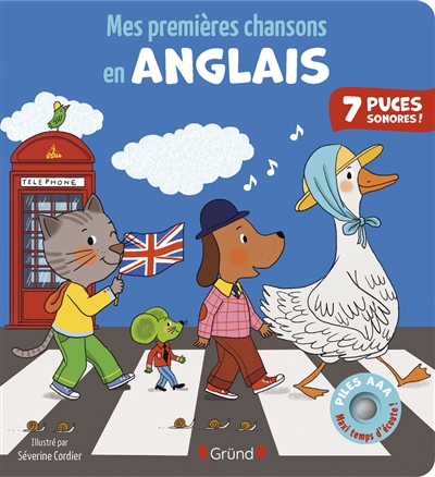 Mes premières chansons en anglais
