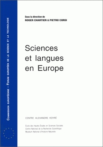 Sciences et langues en Europe